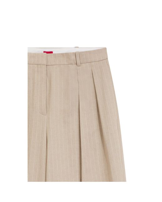 HUGO Natural Regular-Fit Trousers