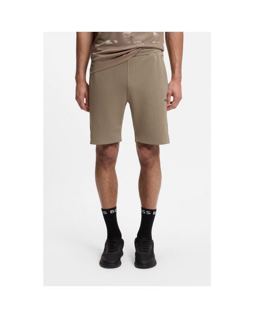 Boss Gray Active Shorts for men