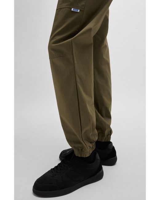 HUGO Multicolor Light Green Men's Casual Pants Size L for men