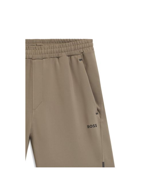 Boss Gray Active Shorts for men