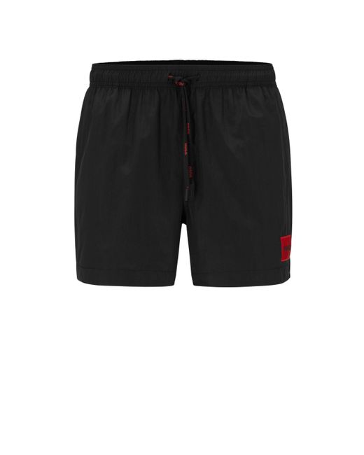 BOSS by HUGO BOSS Quick-drying Swim Shorts In Recycled Material With ...