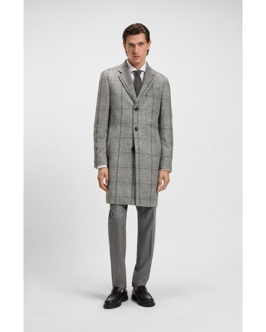 Boss Gray Silver Men's Formal Coats Size 38r for men