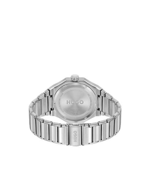 HUGO Blue #Grail Sport-Tone Watch With Dial for men