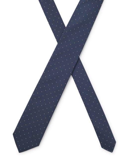 Cravatta di Boss in Blue da Uomo