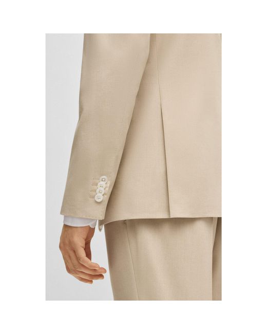 Boss Natural Slim-Fit Blazer for men