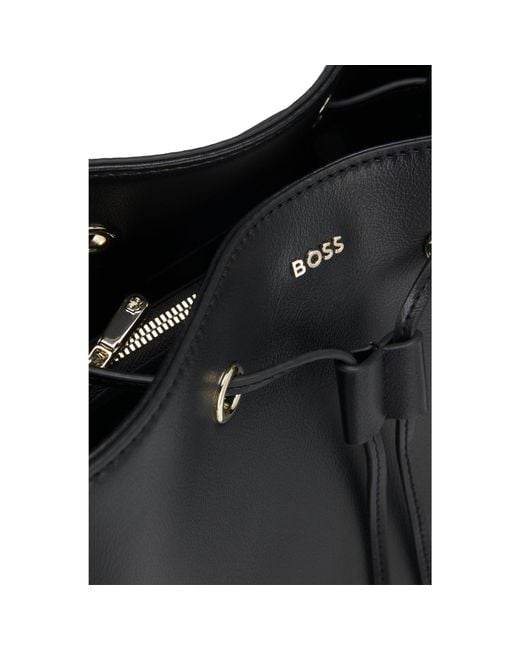 Boss Black Bucket Bag