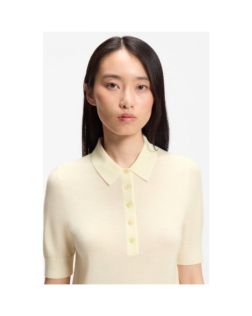 Boss Natural Knit Polo