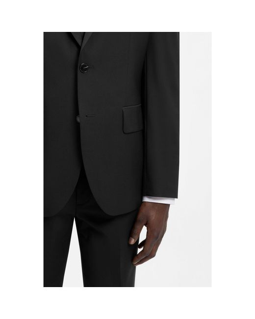 HUGO Black Modern-Fit Suit Jacket for men