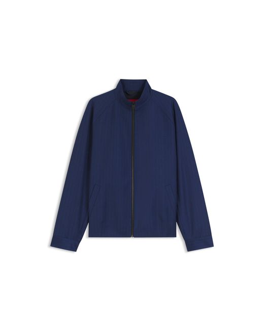 HUGO Blue Slim-Fit Jacket for men