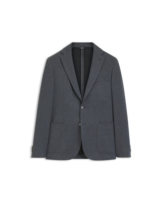 Boss Gray Slim-Fit Jacket for men