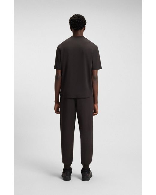 HUGO Red Dark Brown Men's T-shirts Size M for men