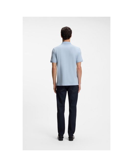 Boss White Pallas Polo Shirt for men