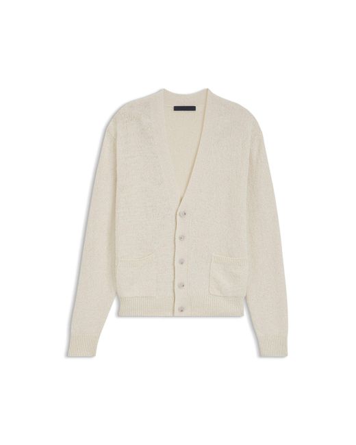 Boss White By Beckham Cardigan for men