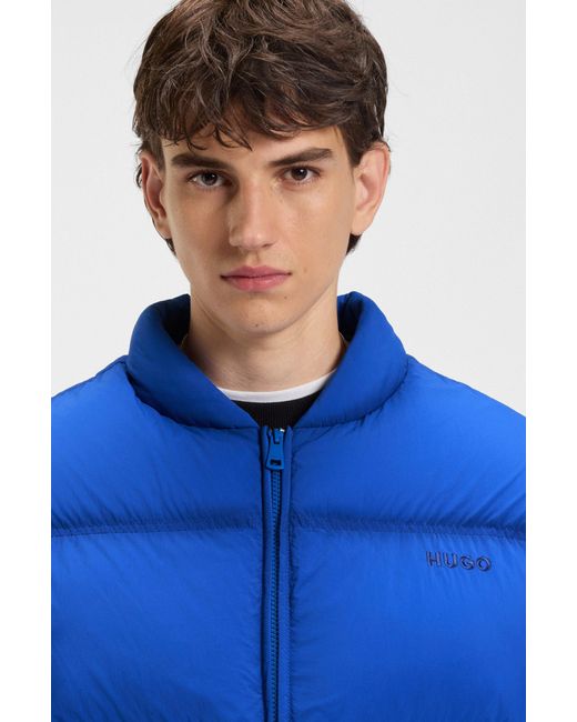 HUGO Light Blue Men's Casual Jackets Size M for men