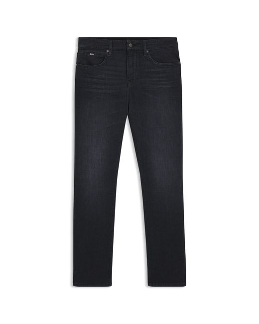 Boss Blue Delaware Slim-Fit Jeans for men