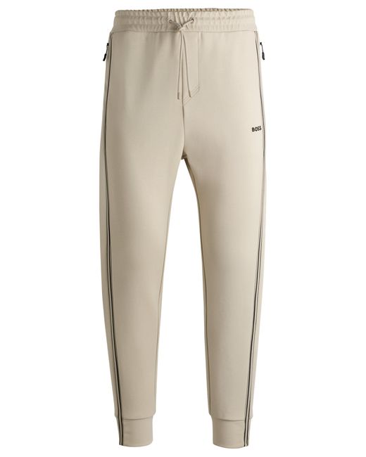 Boss Natural Light Beige Men's Jogging Pants Size Xl for men