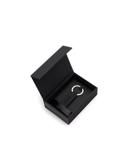 Boss Brown Logo Key Ring