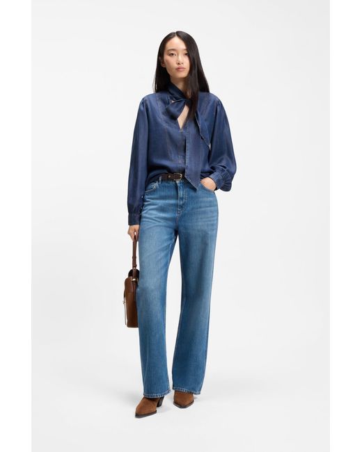 Boss Blouse in het Blue
