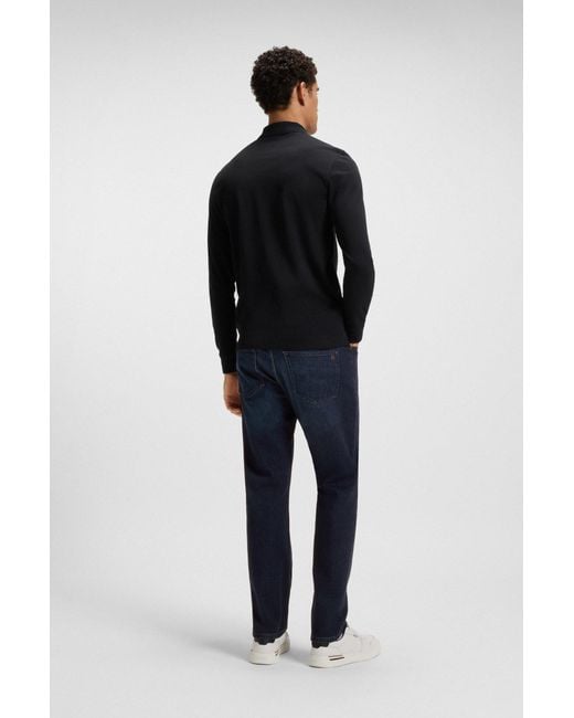 Boss Slim-Fit Delaware-Jeans Van Comfortabel Blauw Stretchdenim in het Blue voor heren