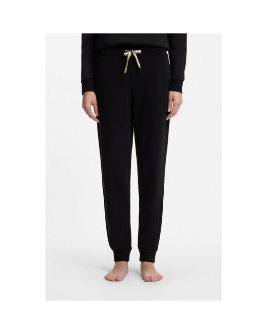Boss Black Branded Cuffed Bottoms