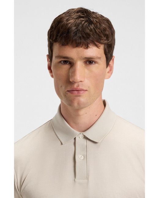 Boss Natural White Men's Polo Shirts Size L for men