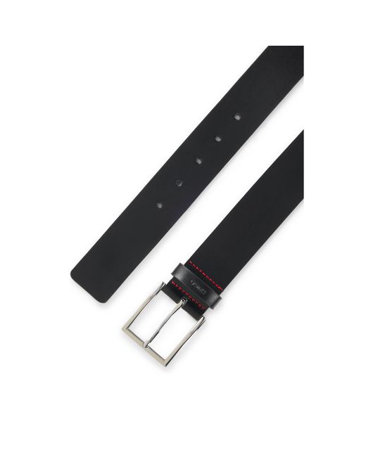 HUGO Black Pin-Buckle Belt for men