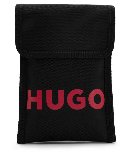 BOSS by HUGO BOSS Logo-print Phone Holder With Webbing Strap in Black ...