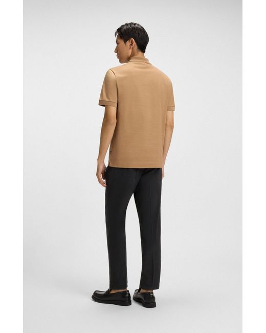 Boss Tapered-Fit Hose Aus Stretch-Twill in Black für Herren