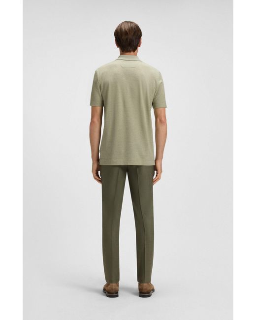 Boss Light Green Men's Polo Shirts Size L for men