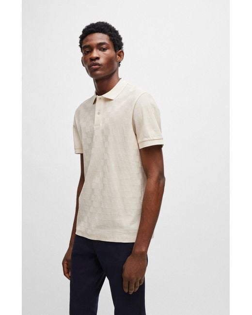 Boss mercerised polo hot sale