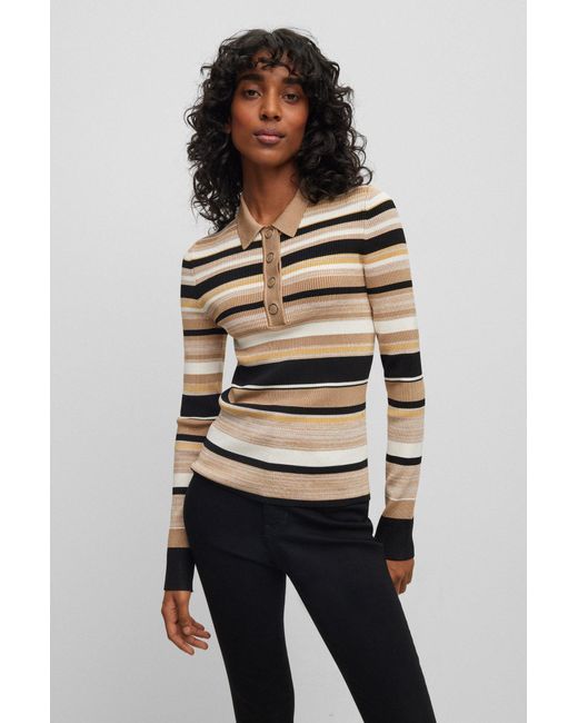 Hugo boss womens clearance jumper