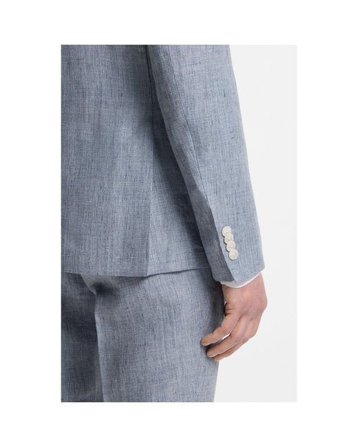 Boss Blue Slim-Fit Jacket for men