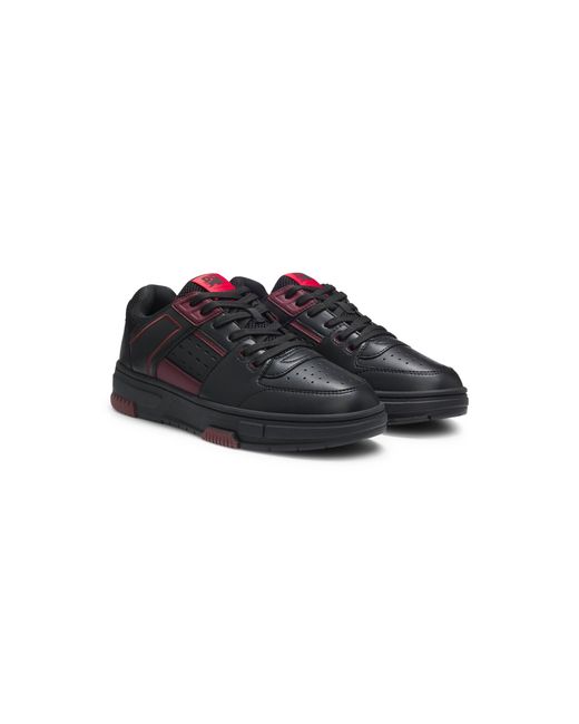 HUGO Black Men's Sneakers Size 8 for men