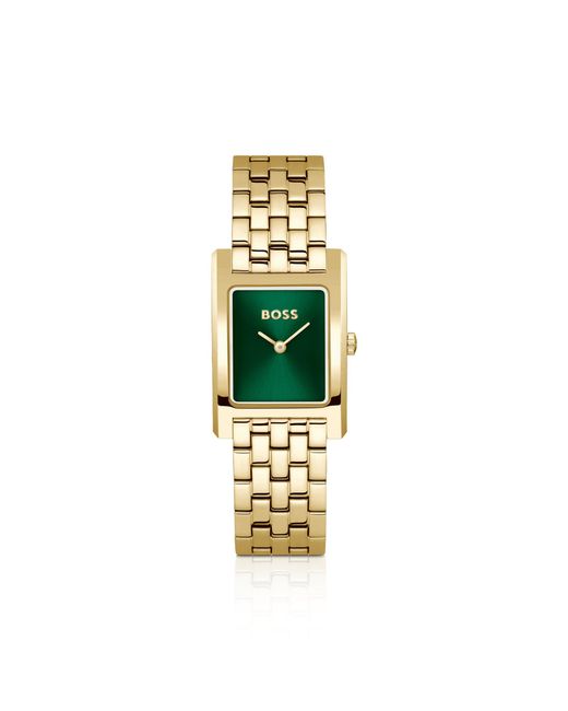 Boss Metallic Tone Watch With Dial