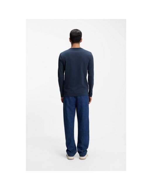 Boss Black Long-Sleeved T-Shirt for men