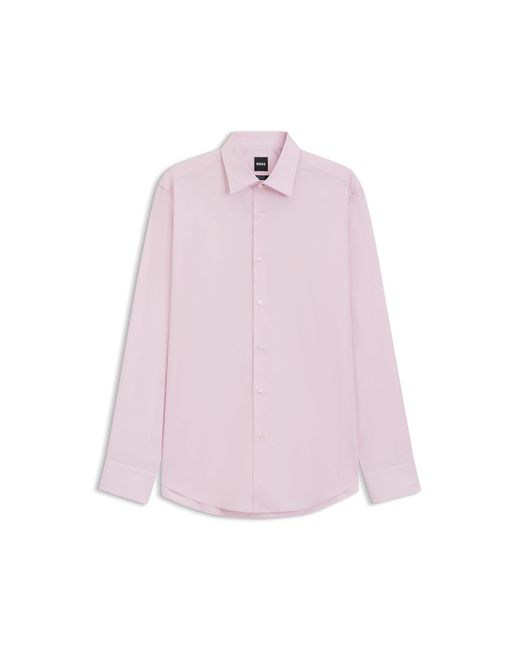 Boss White Regular-Fit Shirt for men
