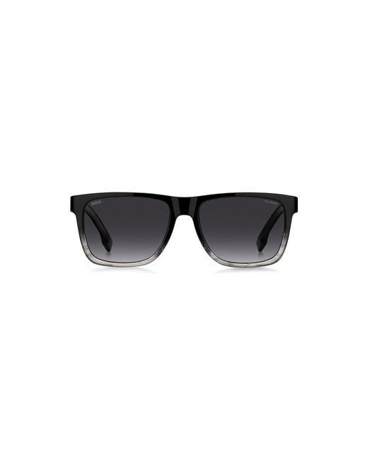 Boss Black Engraved-Logo Sunglasses for men