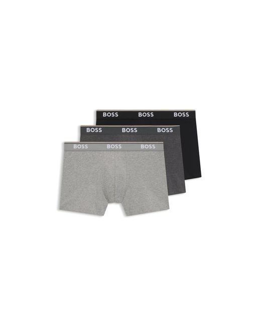 Boss Black Three-Pack Of Boxer Briefs for men
