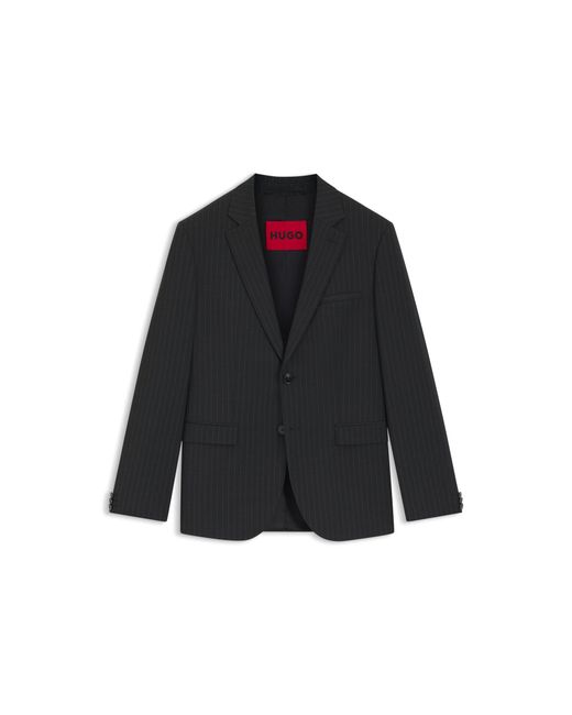 HUGO Black Extra-Slim-Fit Blazer for men