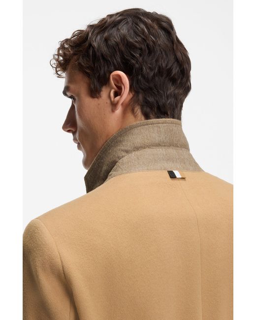 Boss Blue Beige Men's Formal Coats Size 34r for men