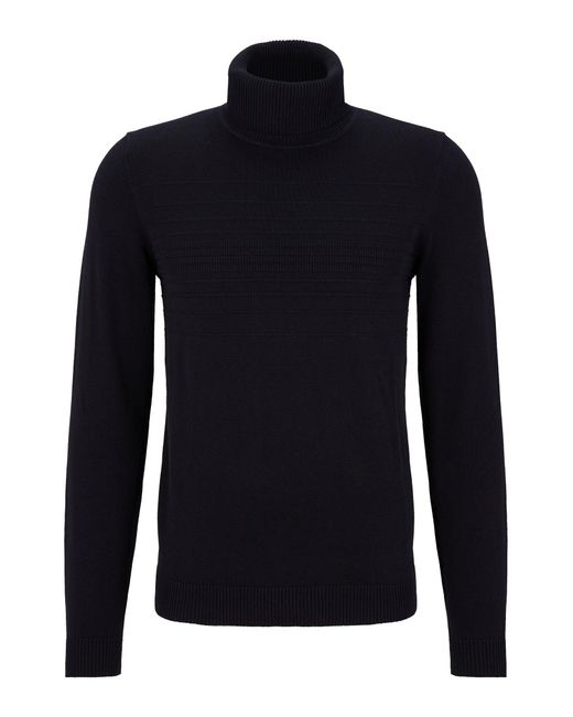 HUGO BOSS Slim-fit Rollneck Sweater 
