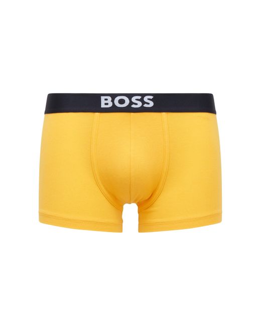 BOSS by HUGO BOSS Cotton Dark Yellow Men's Underwear And Nightwear Size