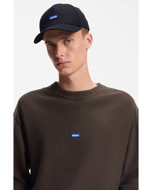 HUGO Black Jinko Baseball Cap for men
