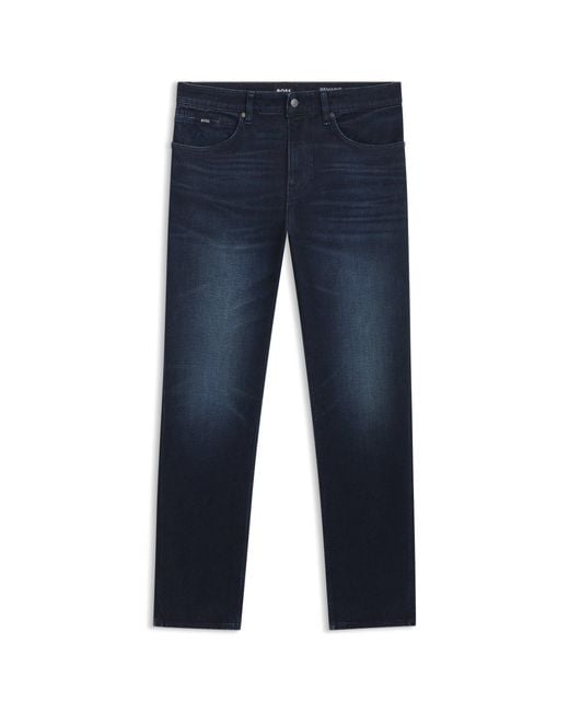 Boss Blue Maine Regular-Fit Jeans for men