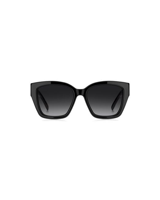Boss Black Acetate Sunglasses With Double B Monogram