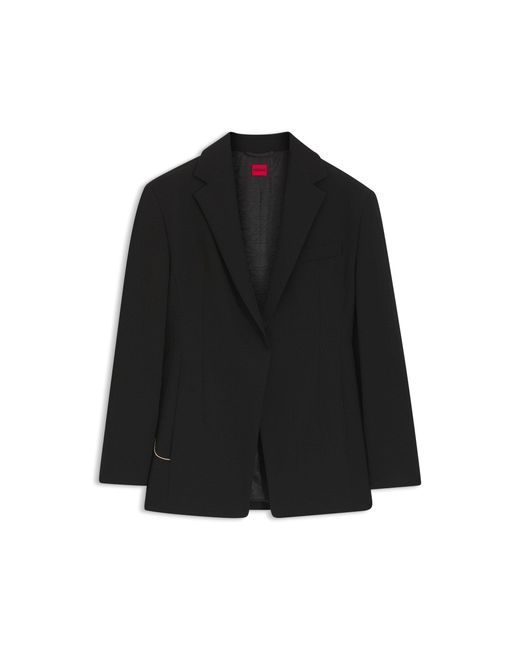HUGO Black Relaxed-Fit Blazer