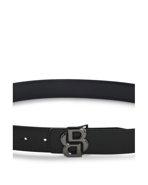 Boss Wendegürtel Mit Double-B-Monogramm-Schließe in Black für Herren
