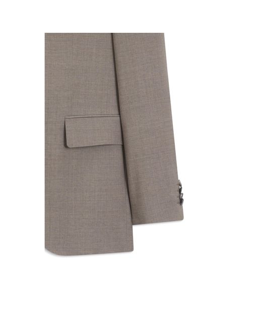 Boss Gray Two-Piece Regular-Fit Suit for men
