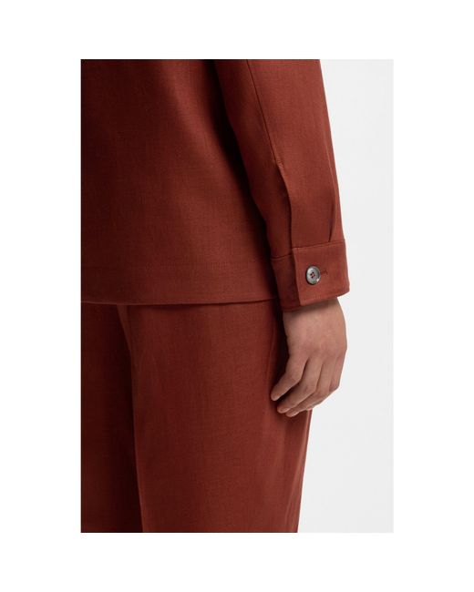 Boss Red Regular-Fit Overshirt for men