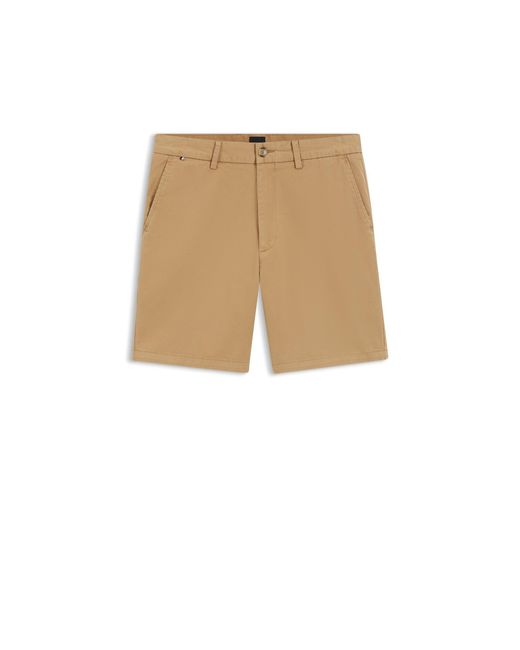 Boss Natural Modern-Fit Shorts for men
